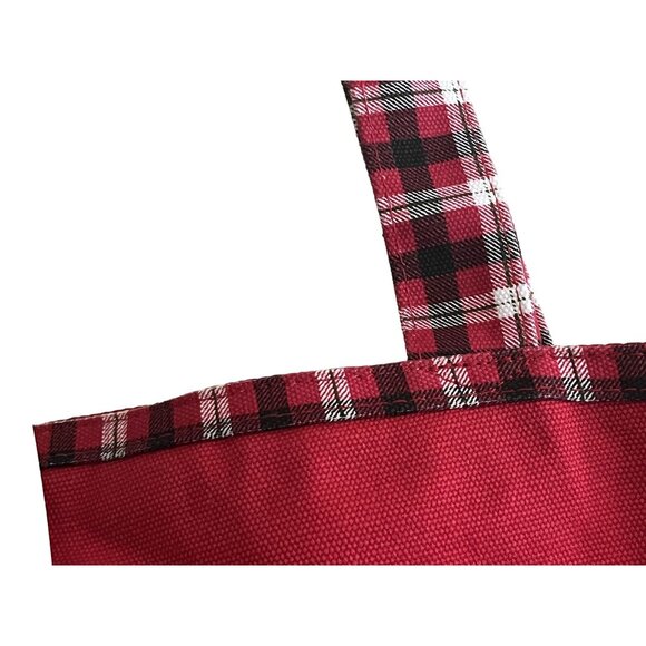 Disney Parks Walt Disney World Christmas Mickey Mouse Merry & Bright Red Tote - Picture 11 of 16